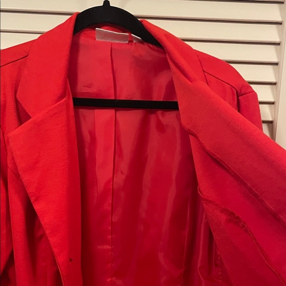 Dress Barn Vibrant Red Women's Blazer - Picture 8 of 9